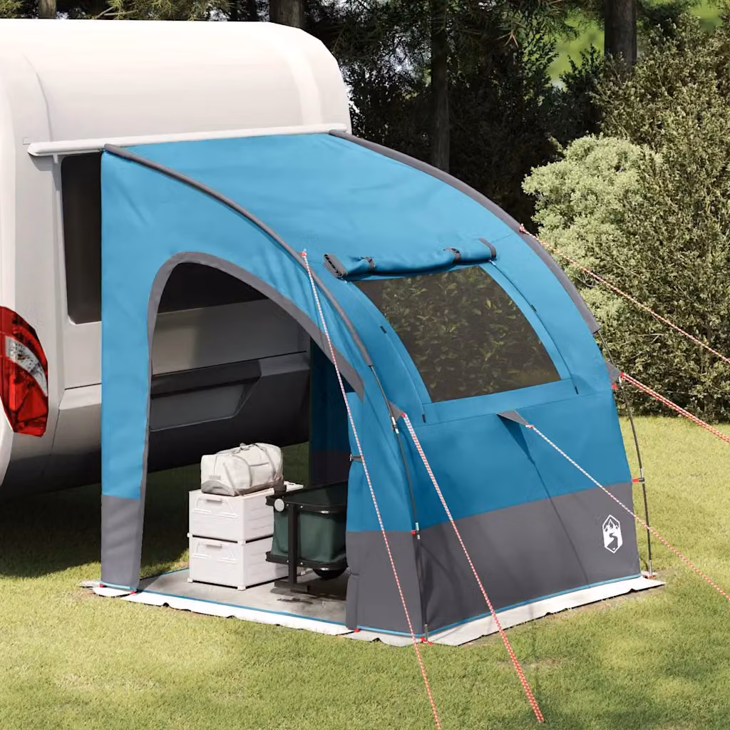 Tenda per portellone posteriore vidaXL in taffetà blu L: 194 cm, P: 180 cm, H: 210 cm