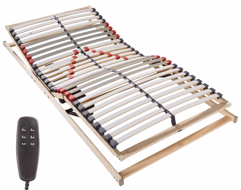 Griglia in lamiera Superflex - Dimensioni: 90 x 190 cm, Modello: Regolabile elettricamente