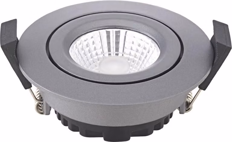 SIGOR lampada da incasso Diled 6W 310lm 3000K lampada da tavolo antracite 36° dimmerabile