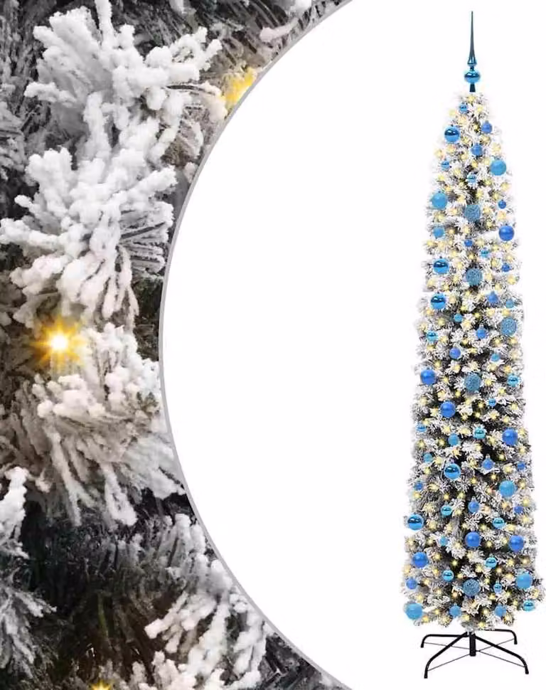 Maison Exclusive - Albero di Natale artificiale con 300 LED e supporto, verde, 240 cm