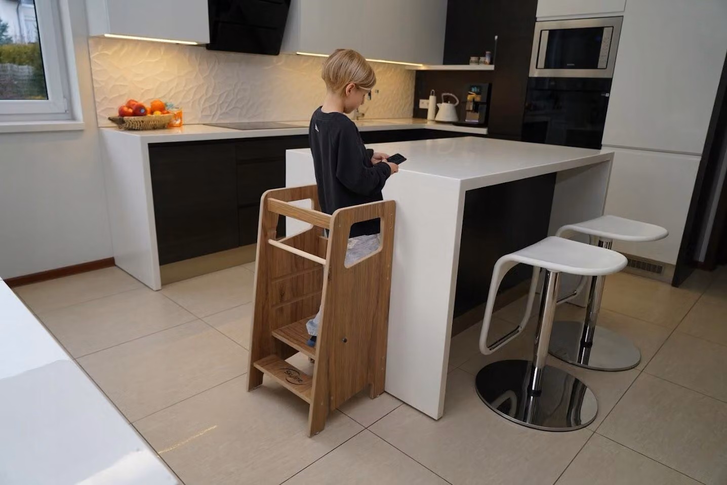 Arco di arrampicata Skyline triangolo di arrampicata per bambini arco di legno per bambini tavolo pieghevole Montessori, mod.A, 110x51x48cm, legno