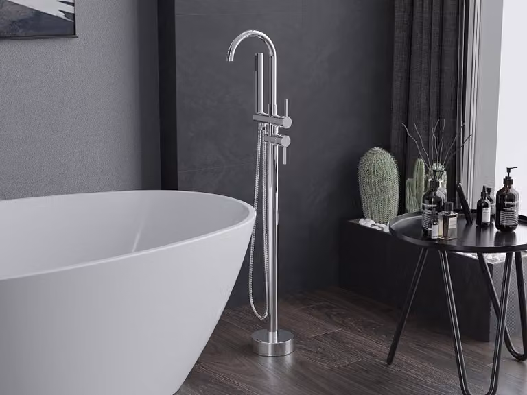 Mexen Alma rubinetto da bagno indipendente, cromo - 75033-00