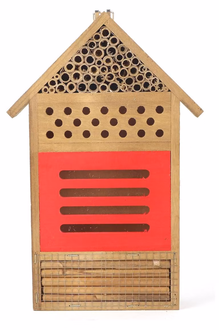 Alveare in legno, decorazione da giardino per insetti utili