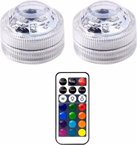 Lampada Mini LED RGB con telecomando per acquario