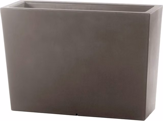 Vaso 100x36x70cm in Resina Tulli Schio Cassa Alta Essential 100 Cappuccino