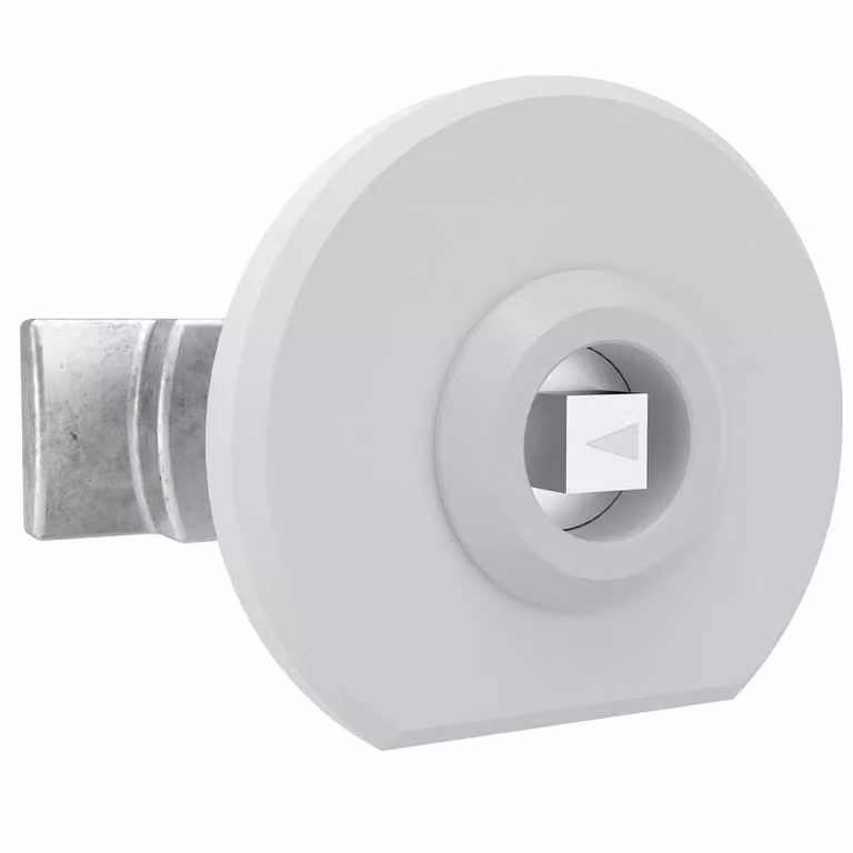 Adattatore per chiusura porta ABN, quadrato da 8 mm con intaglio, per alloggiamento R ABNRY03100