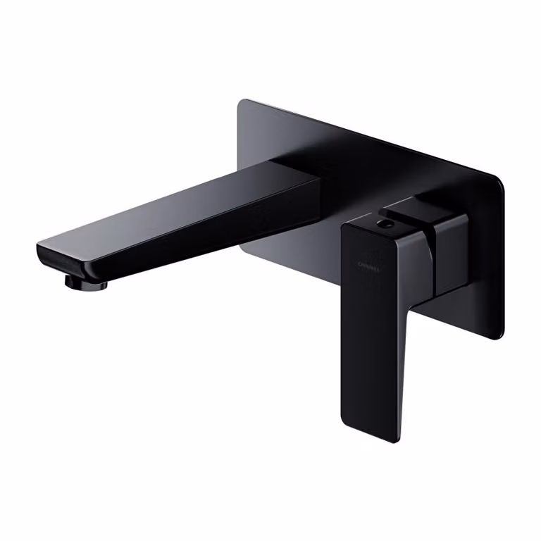 Omnires PARMA PM7415BL Miscelatore lavabo da incasso, nero opaco
