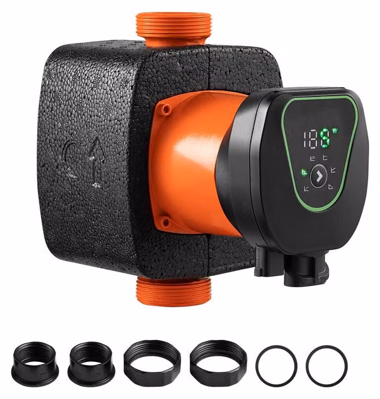 Pompa di circolazione per acqua calda - Diametro di collegamento: 180 mm - Portata: 117 l/min - Materiale: ghisa