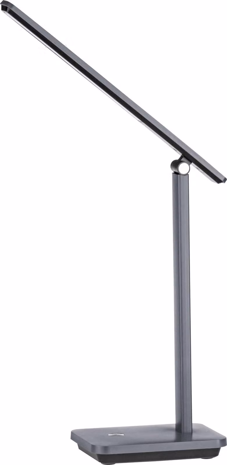 Lampada Da Tavolo Minimal Iniesta Policarbonato Grigio Luce Led Integrato 3,6W