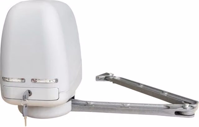 MOTORE CON QUADRO ARTIC ATTUATORE A BRACCIO ARTICOLATO SNODATO CANCELLO BATTENTE 24V