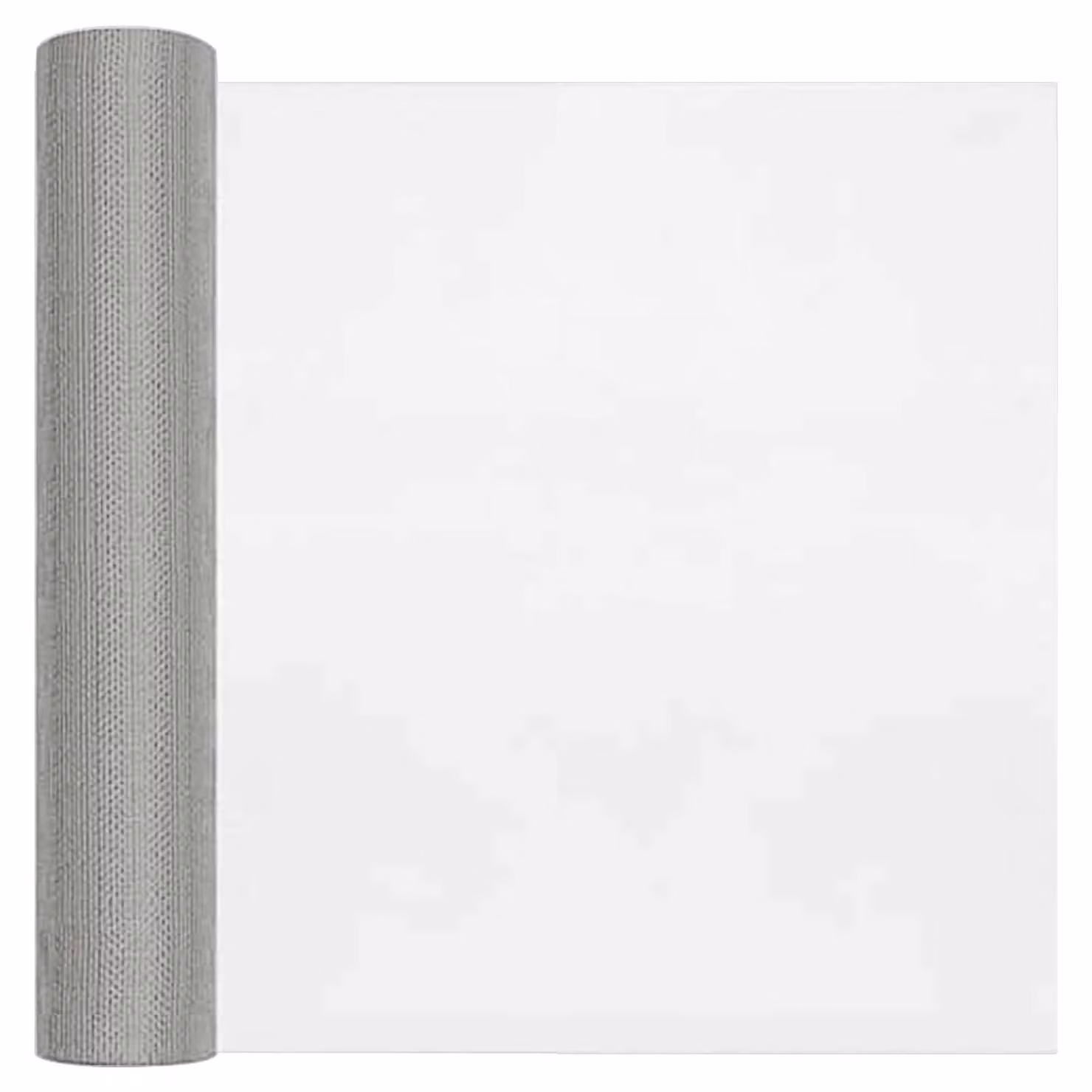 Rete per schermatura vidaXL in acciaio inox 304 color argento, L: 40 cm, P: 500 cm
