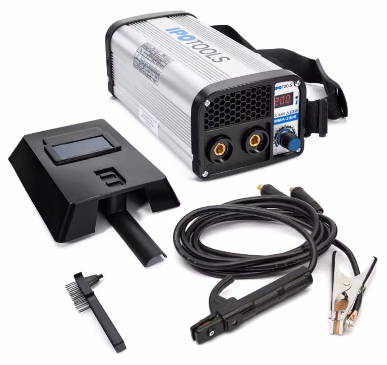 Saldatrice inverter MMA-200R, 200A, IGBT, 230V, display LCD