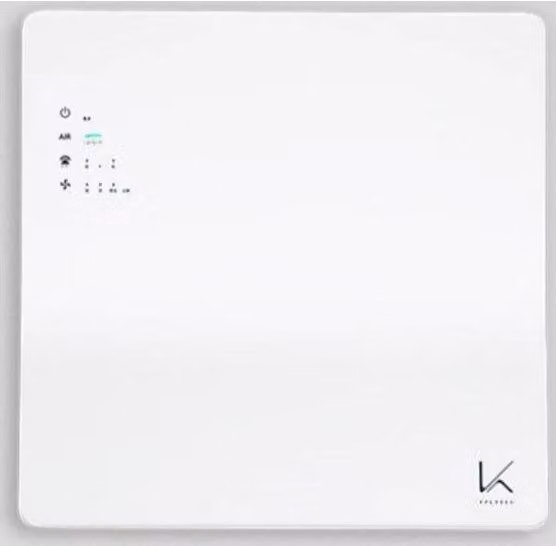 Purificatore d'aria da muro Kaltech KL-W01E con tecnologia fotocatalitica e filtro lavabile, colore Bianco