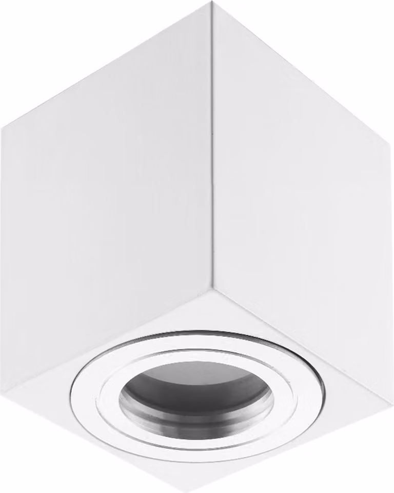 Faretto da incasso Sweet LED piatto per bagno, IP44, quadrato, bianco, cromato, alluminio, faretto da soffitto