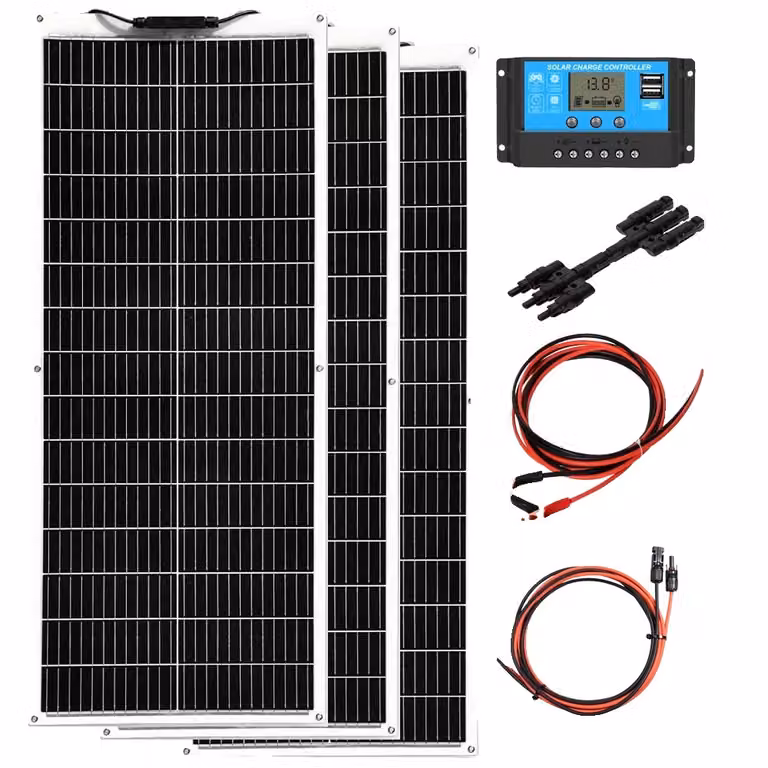 Pannello solare flessibile, 100W-1000W, alta efficienza e peso ridotto, set solare da 300W