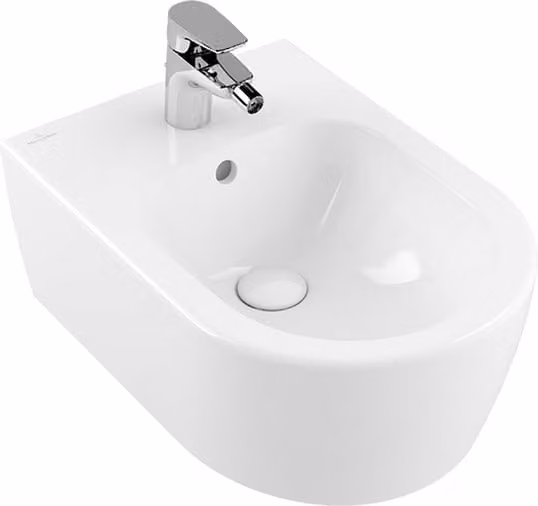 Bidet Villeroy&Boch Avento 370x530 mm, montaggio a parete, Stone White CeramicPlus, 540500RW