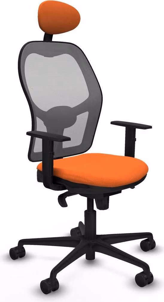 Sedia da ufficio Piqueras y Crespo 1D036N1 Arancione