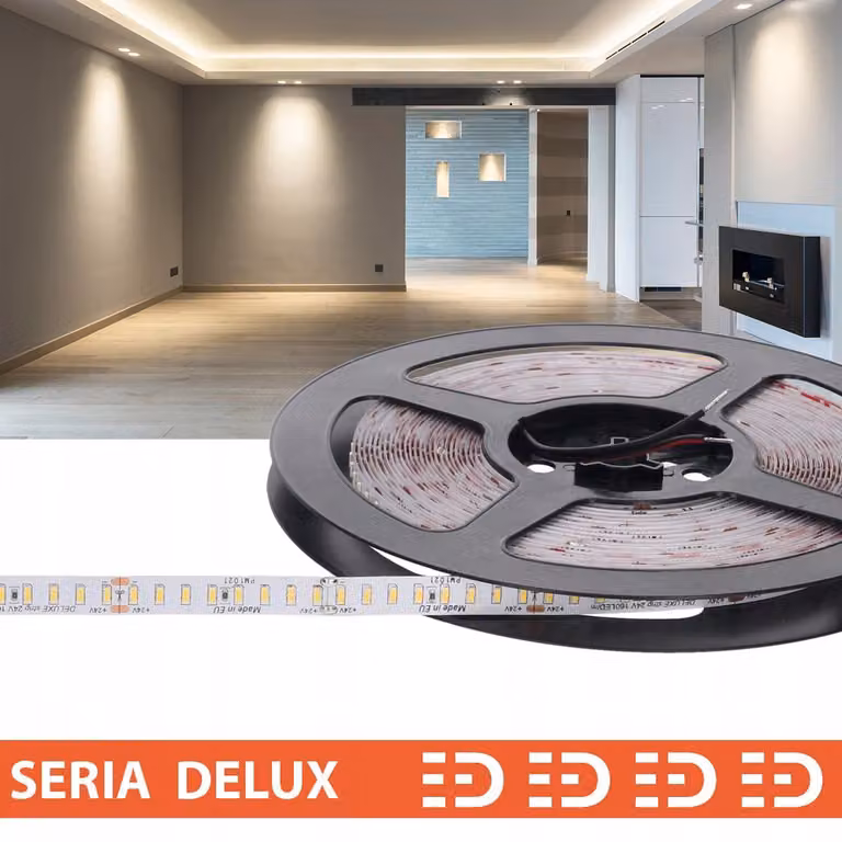 Striscia LED Prescot, luce bianca neutra, 24V, 160 LED al metro, 1800 lumen al metro