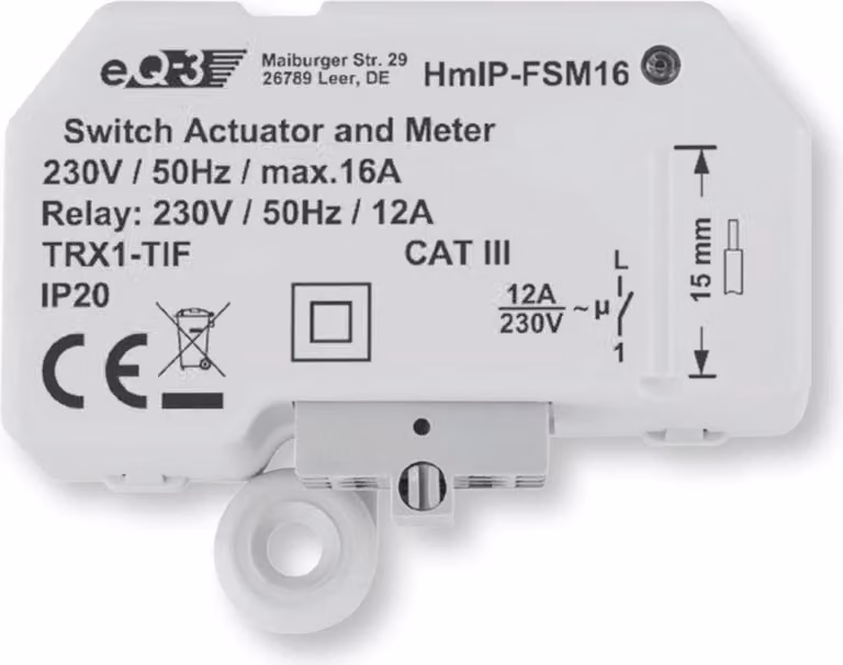 Homematic IP HmIP-FSM16 Attuatore di commutazione
