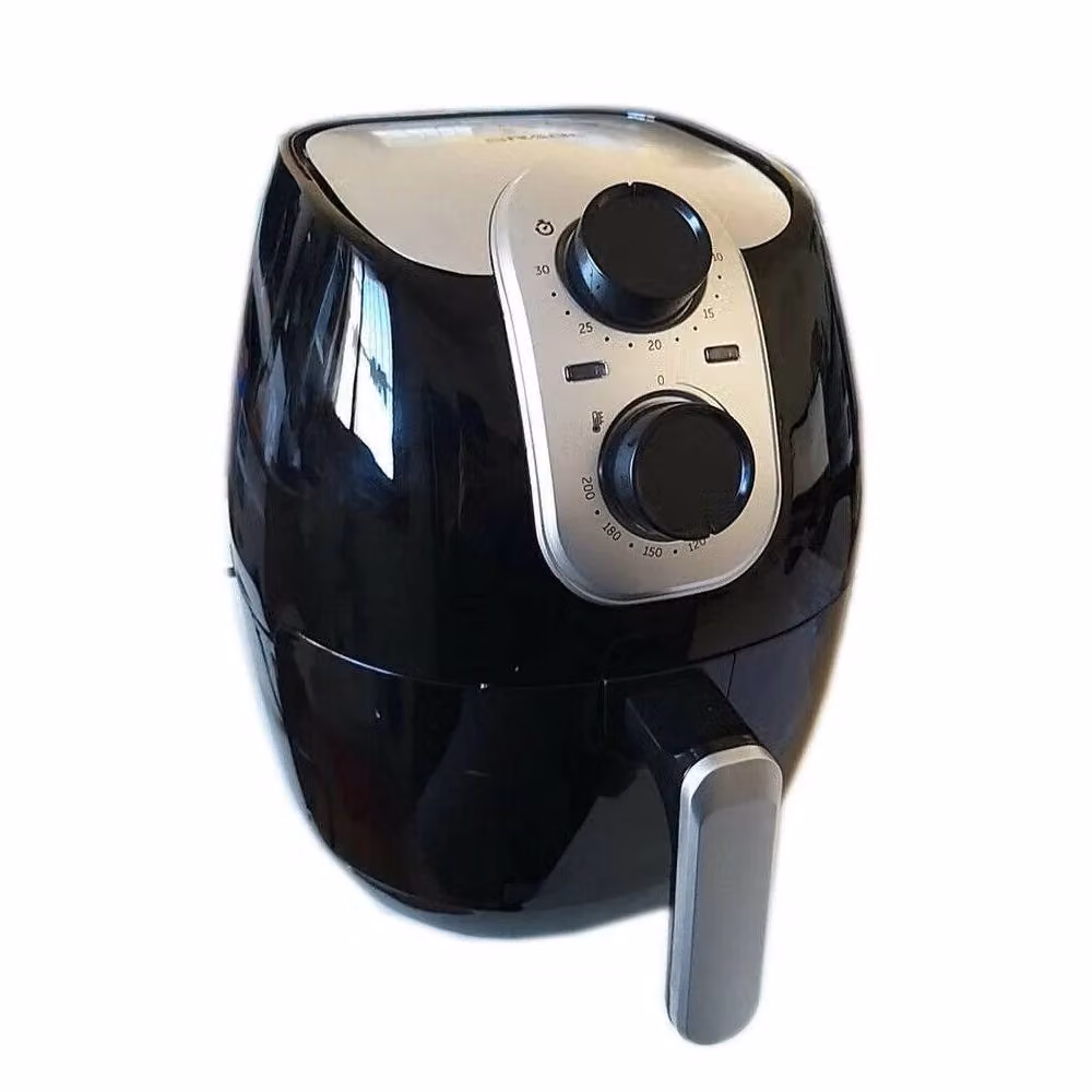 Friggitrice ad aria elettrica Trade Shop Traesio nera con funzione grill, capacità 4 lt e potenza 1500 Watt – 2