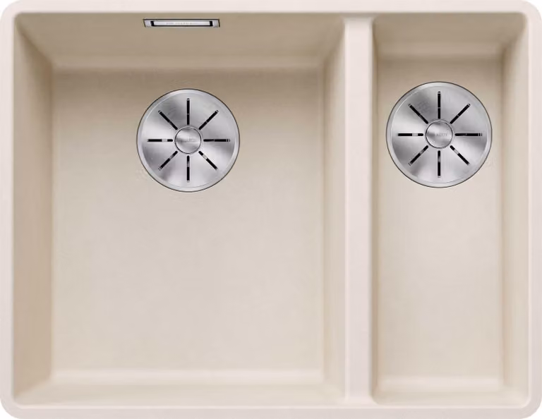 BLANCO SUBLINE 340/160-F SILGRANIT bianco morbido