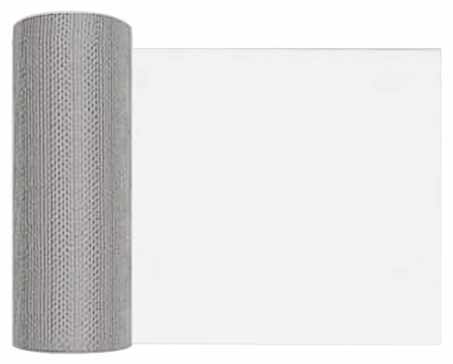Maison Exclusive - Rete metallica, dimensioni 20 x 2000 cm, maglia 18, acciaio inossidabile 304, colore argento
