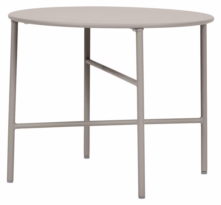 Tavolo da giardino Pesetto Ø50 cm grigio.