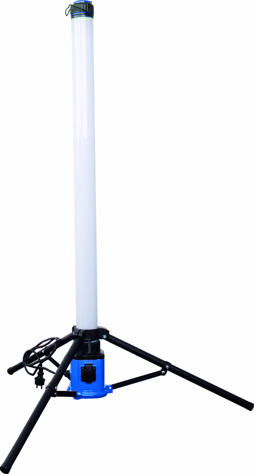 as-Schwabe Lampada LED a 360° 100W 8000 lumen con cavo da 3 m e presa Schuko IP44