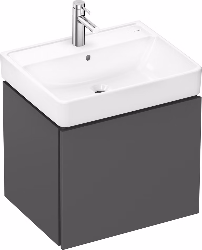 hansgrohe Xanuia Q lavabo, 1 trou de robinetterie, avec trop-plein, 600x480mm, blanc, 60133450, 60133450