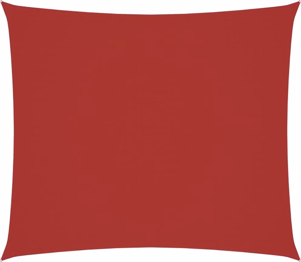 Parasole a Vela Oxford Rettangolare 2,5x3 m Rosso