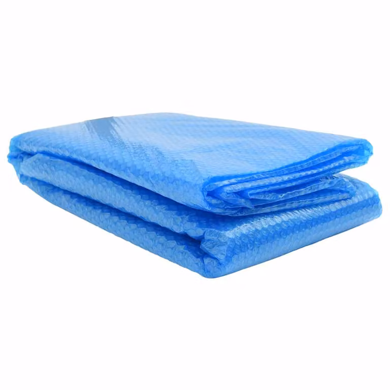 vidaXL Copertura solare per piscina 732 x 366 cm 0,1 mm Quadrato