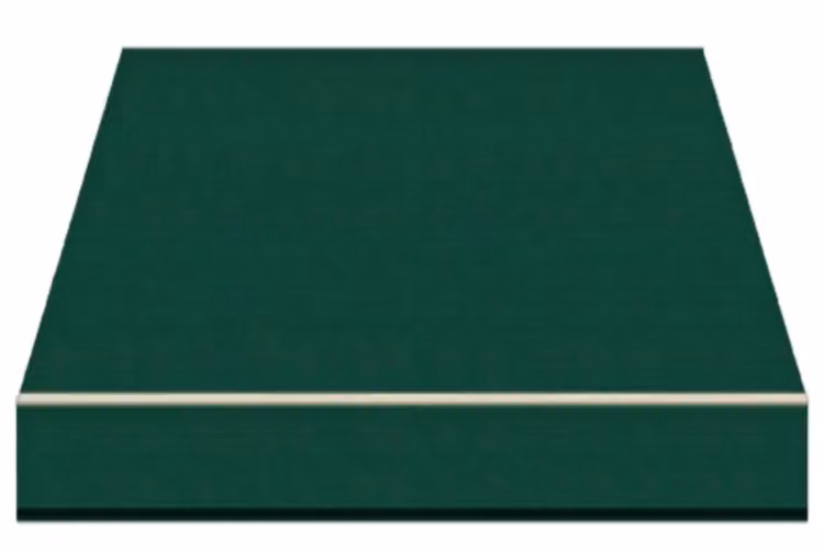 Tenda da Sole a Bracci Estensibili Tempotest Para' TENDEEVOLUTION Colore Verde 5 con Mantovana Ondulata e Arganello Destro L: 3,9 m x Sporgenza: 3,10 m – 2