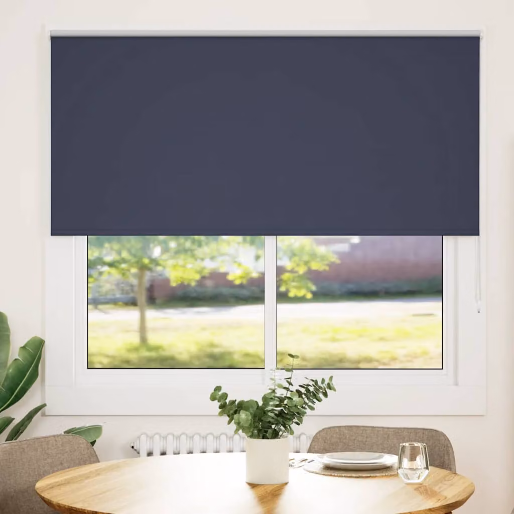 vidaXL Tenda a Rullo Oscurante 145x150 cm Larghezza Tessuto 141,6 cm
