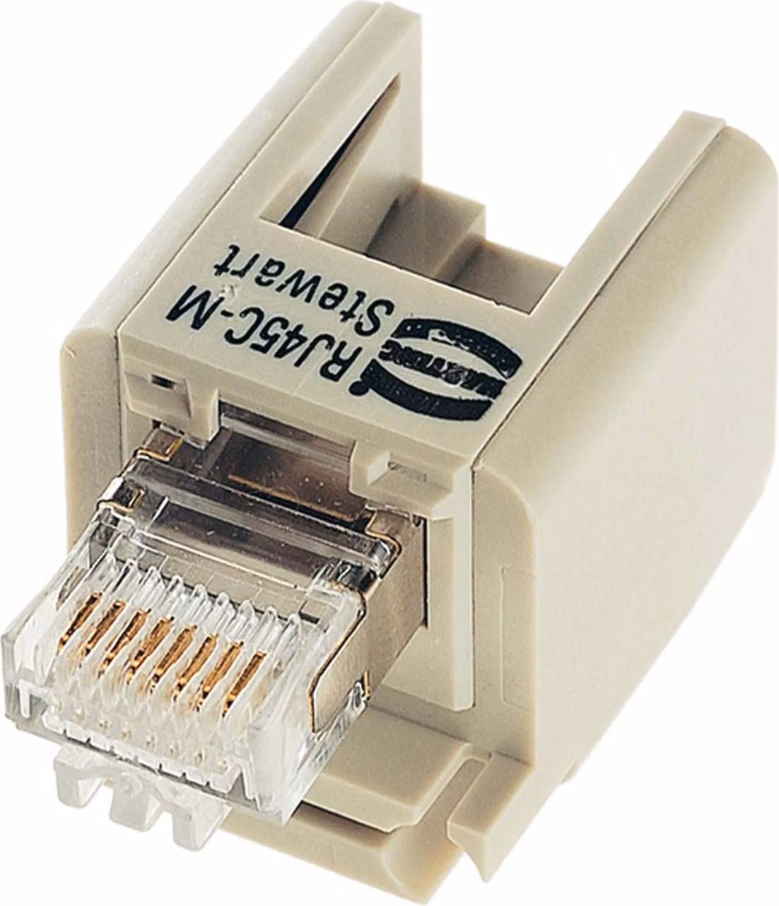 HARTING Han Brid-RJ45 C Stewart inserto maschio (M) connettore a taglio (contatti IDC), 2 24 V, 10 A - 1 pezzo