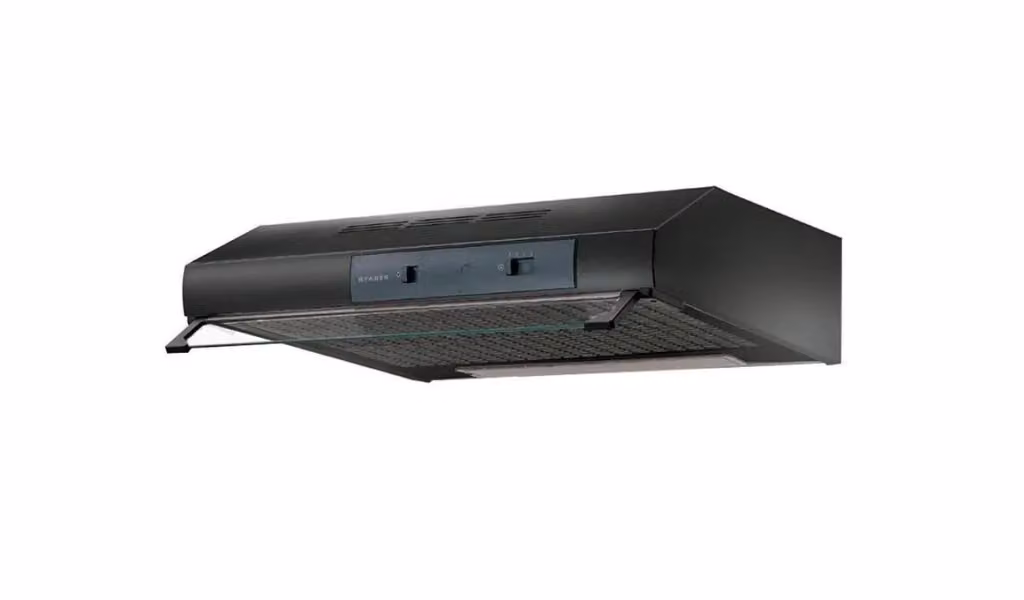 Cappa da incasso sottopensile Faber 300.0557.491 TCH04 PLUS colore Nero, aspirazione 295 m³/h, Classe D, 69 dB con barra di scorrimento e display LED – 2