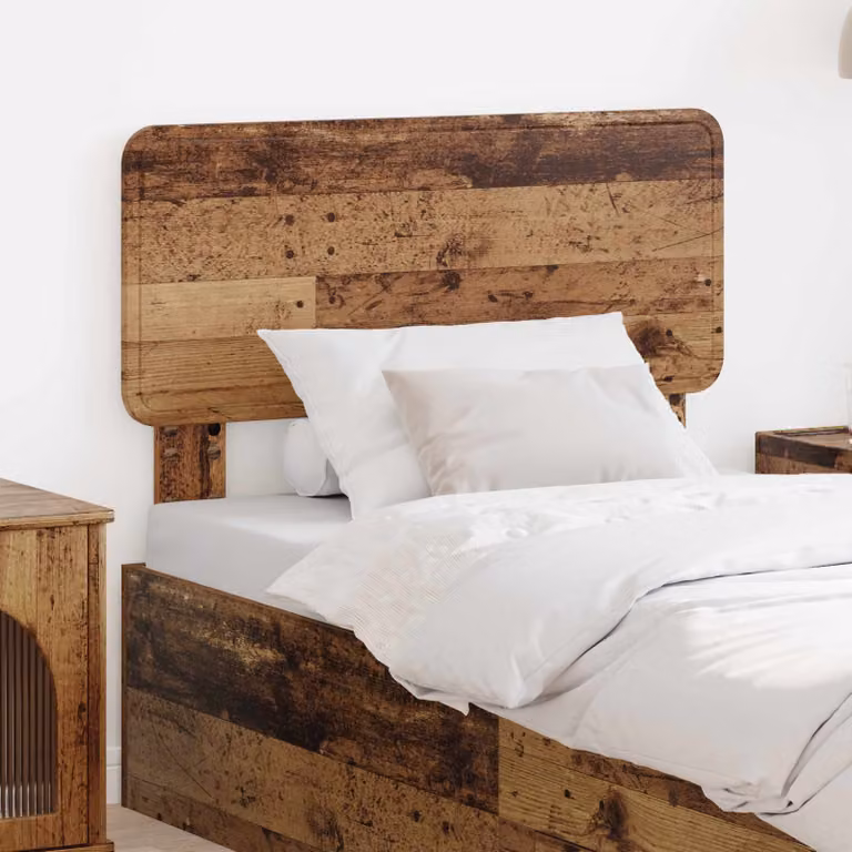 Testiera per letto vidaXL in legno ingegnerizzato stile minimalista, colore marrone