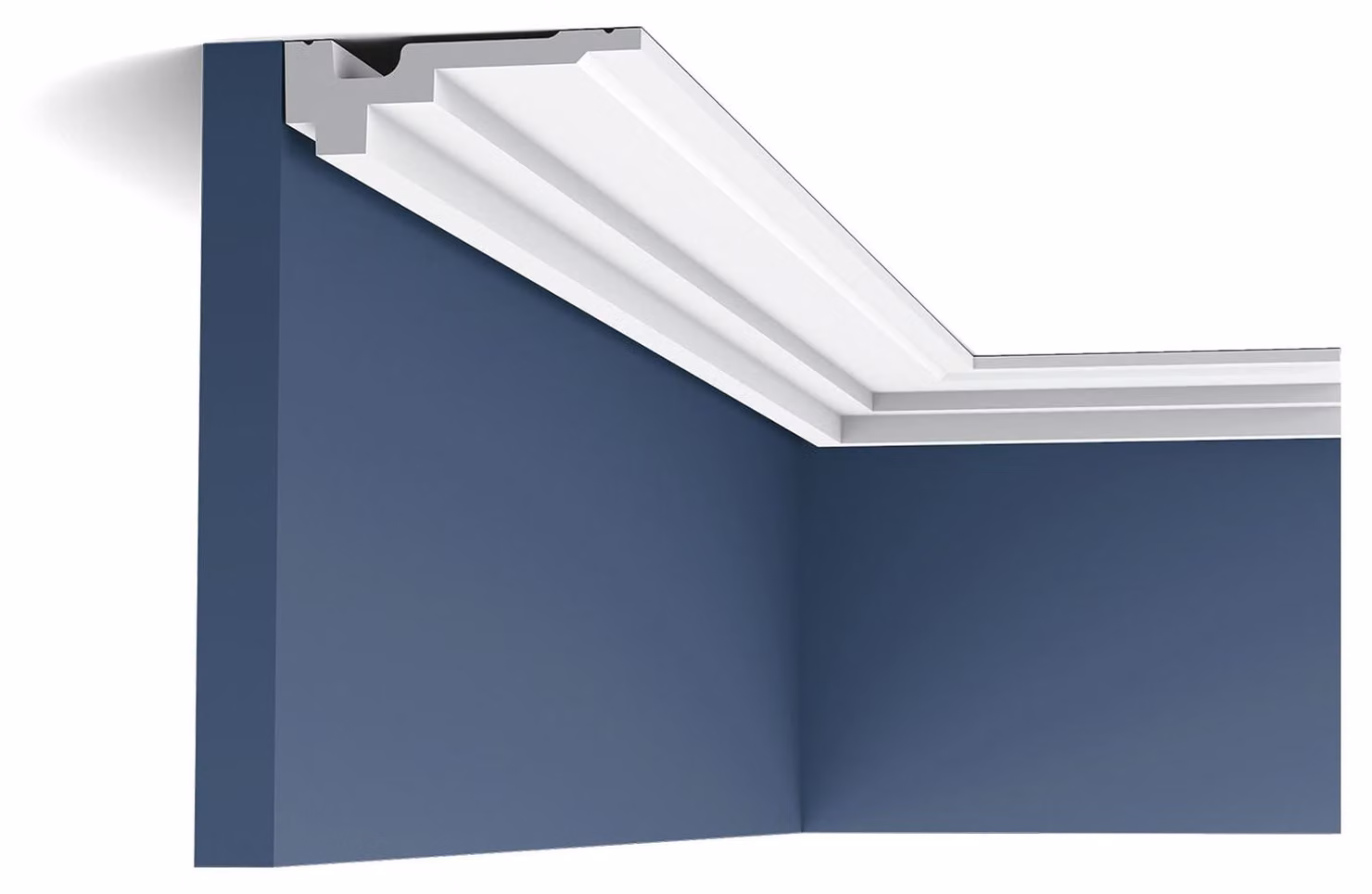 Orac Decor C355 Luxxus profilo decorativo modanatura decorativa a stucco modanatura decorativa cornice soffitto modanatura angolare profilo bordo | 2 metri