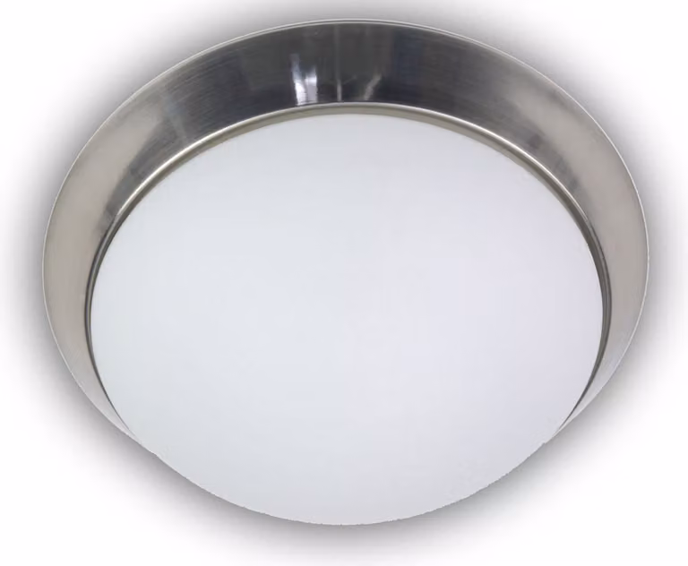 Lampada da soffitto in vetro opalino, illuminazione per corridoio, lampada da ingresso, Ø35 cm, illuminazione da soffitto per cucina