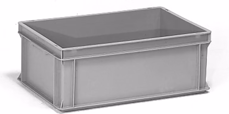 Contenitore da trasporto Fetra/1336 600 x 400 x 220 mm grigio 40 litri 2,2 kg