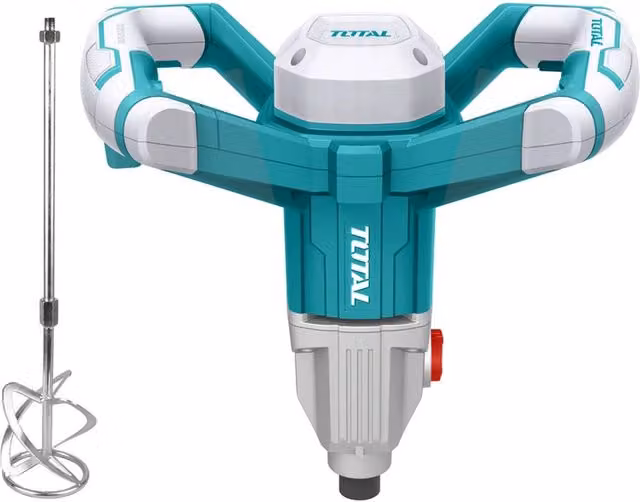 Miscelatore elettrico per cemento e malta TOTAL TOTTD614006 da 1400W colore turchese