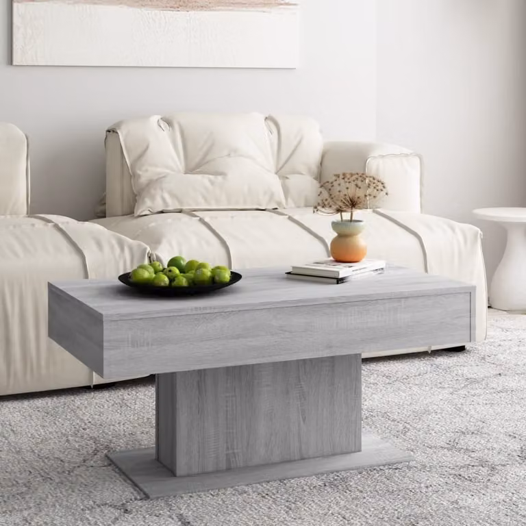 Maison Exclusive - Tavolino da salotto grigio Sonoma 96x50x45 cm Materiale ligneo