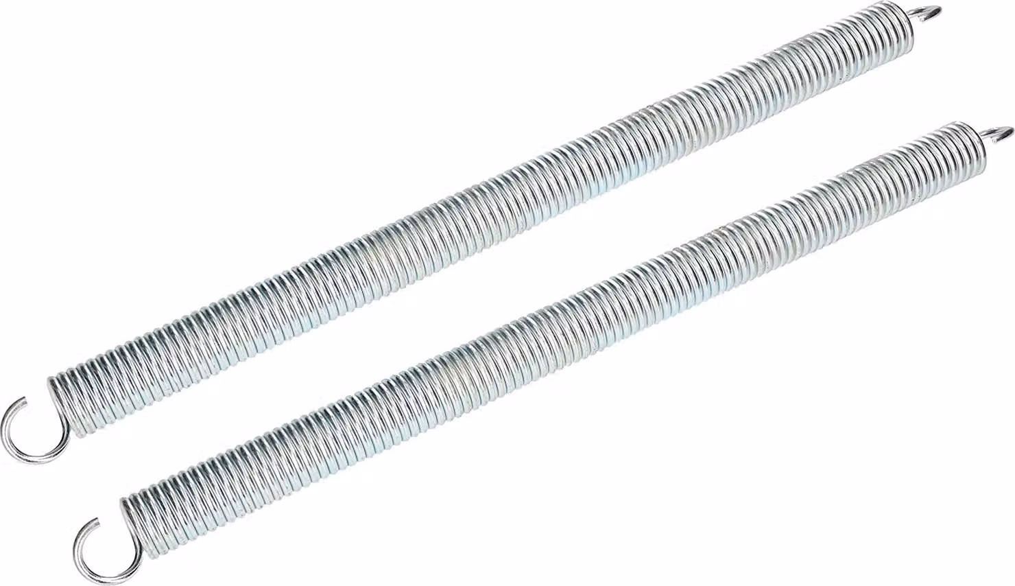 KOTARBAU® Set di 2 molle per porta da garage 500 mm Robusta zincatura Con apertura e chiusura Molla di trazione