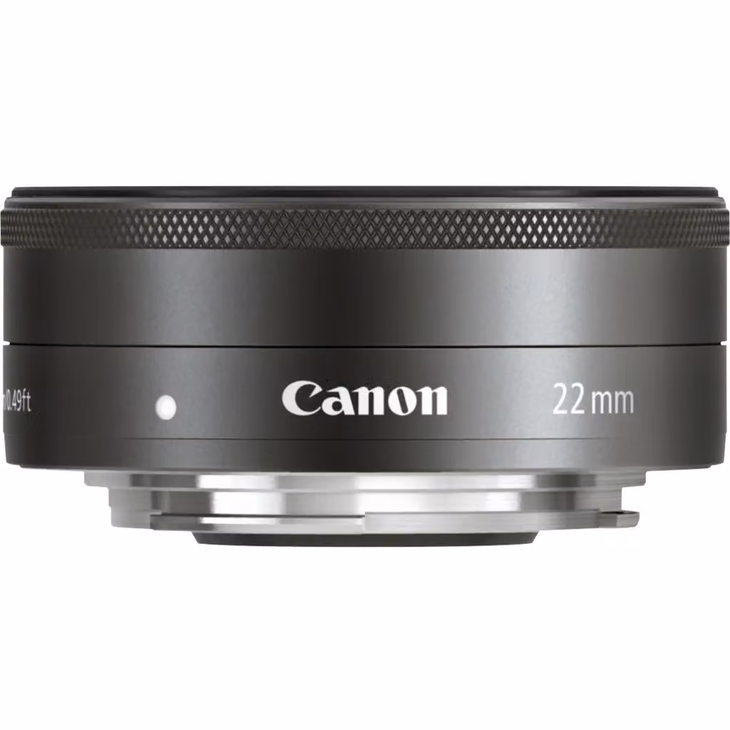Obiettivo Canon EF-M 22mm f/2 STM per fotocamere mirrorless APS-C, Nero – 2