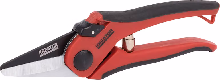 Kreator forbici da fiori forbici da potatura 20,5 cm forbici da potatura antiscivolo - forbici da fiore Acciaio al carbonio antiscivolo