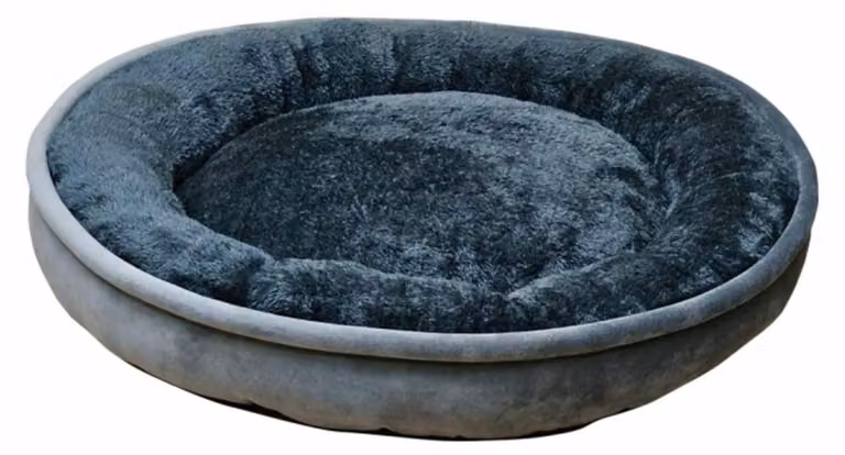 Letto nobby comfort Donut Classic "LEIF" grigio P x H: Ø 50 x 15 cm
