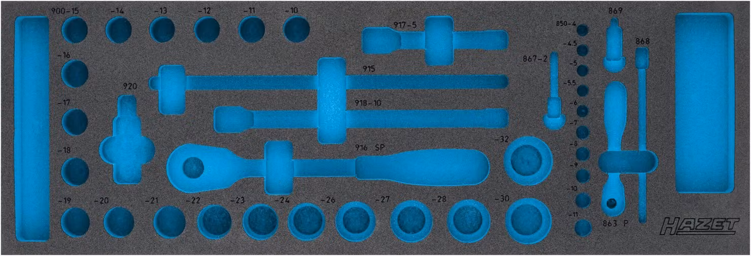 HAZET 163-110L Manicotto in schiuma morbida bicomponente ∙ 635 mm x 218 mm