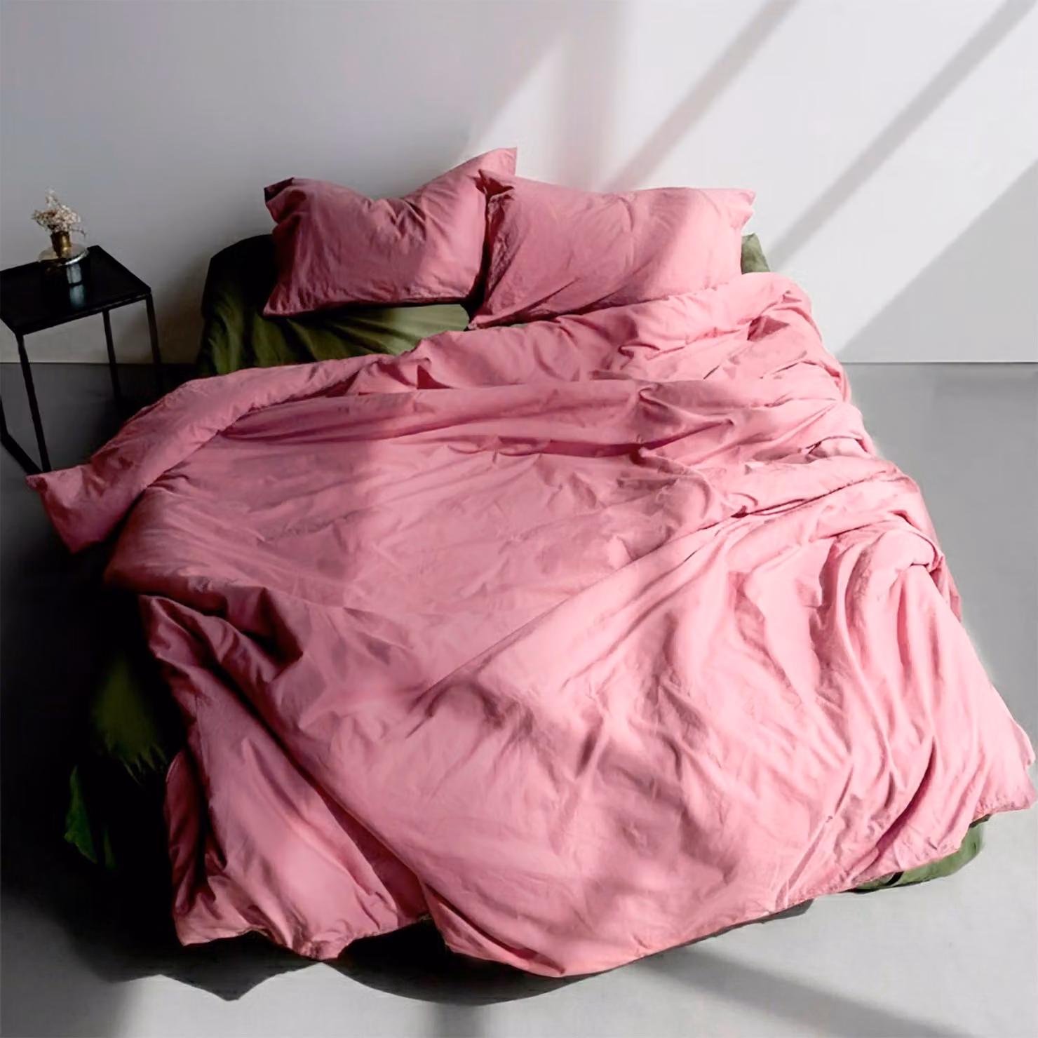 HappyFriday Copripiumino Basic Magenta 240 x 220 cm