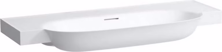 LAUFEN The New Classic lavabo, encastré, avec trop-plein, sans trou pour robinet, 1200x480mm, H8138587571091, H8138587571091