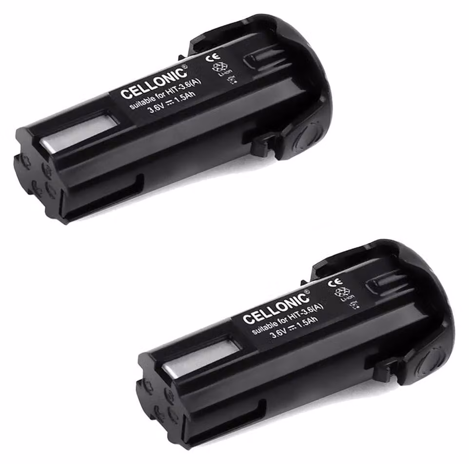 CELLONIC 2x Batteria compatibile con Hitachi DB 3DL2, 3DL, NT 65GS, EBM315