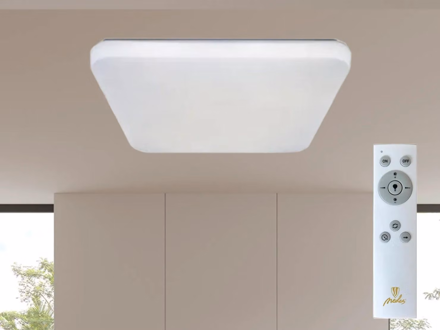 Lampada a sospensione LED OPAL + telecomando, 48W - LCL535S/S